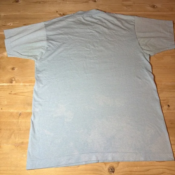 1990s Mcgruff Take A Bite Out Of Crime Vintage T Shirt Large Blue Single Stitch